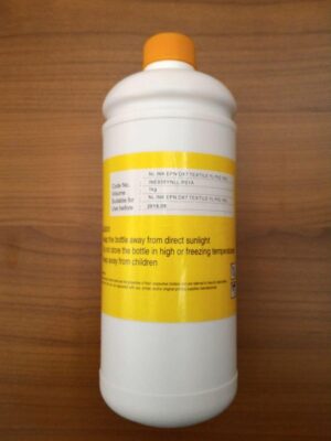 1 litro Inchiostro PIGMENTATO per Tessuti Yellow
