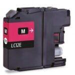 Cartuccia Comp. con BROTHER LC12E Magenta