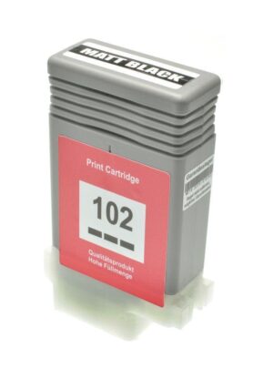 Cartuccia Comp. con Canon Plotter PFI-102 Opaco BK