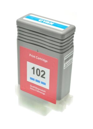 Cartuccia Comp. con Canon Plotter PFI-102 Ciano