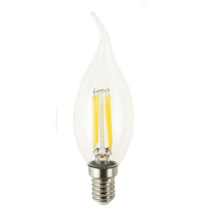 LAMPADINA LED A FILAMENTO BT35 E14 4W 400LM 2700K Calda