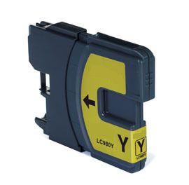 Cartuccia Comp. con BROTHER LC-980 LC-1100 Yellow