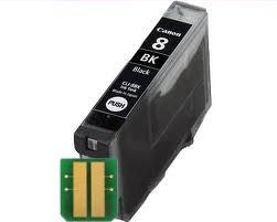 Cartuccia Comp. con CANON CLI8 BK con chip