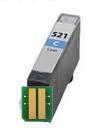 Cartuccia Comp. con CANON CLI521 Ciano con chip