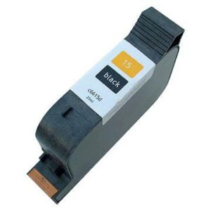 Cartuccia Comp. con HP 15 BK Rigenerata