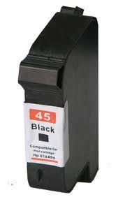 Cartuccia Comp. con HP 45 BK Rigenerata