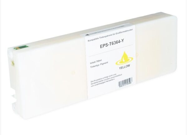 Cartuccia Comp. con Epson Plotter T6364 Yellow