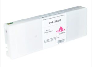 Cartuccia Comp. con Epson Plotter T6363 Magenta