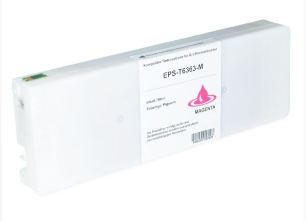 Cartuccia Comp. con Epson Plotter T6363 Magenta