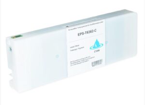 Cartuccia Comp. con Epson Plotter T6362 Ciano