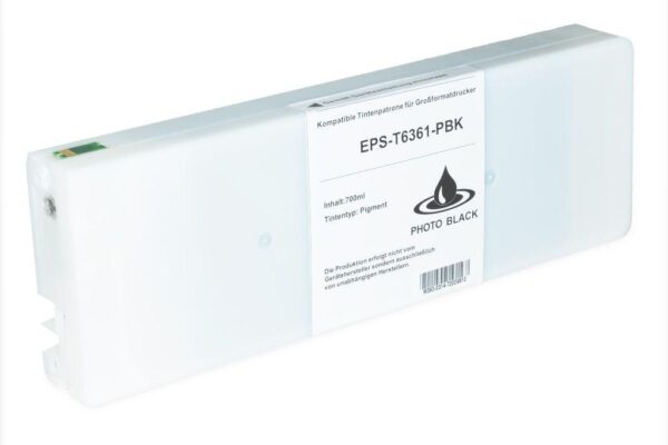 Cartuccia Comp. con Epson Plotter T6361 Pigment Photo BK