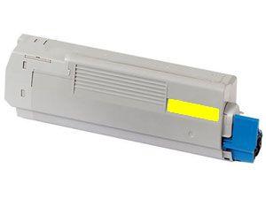 Toner Comp. con OKI C822 Yellow