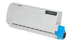 Toner Comp. con OKI ES7411 Nero