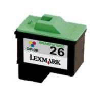 Cartuccia Comp. con LEXMARK N. 26 Color Doppia Capacità