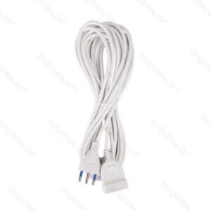 PROLUNGA 16A Maschio Grande - Femmina Italia P17/P11 WHITE - 10,0mt