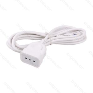 PROLUNGA 10A Maschio Piccolo - Femmina Piccola P11 WHITE - 5,0mt