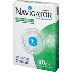 Carta Fotocopie NAVIGATOR A4 da 80gr - Risma da 500 fogli