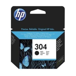 Cartuccia ORIGINALE N9K06AE HP 304 BK
