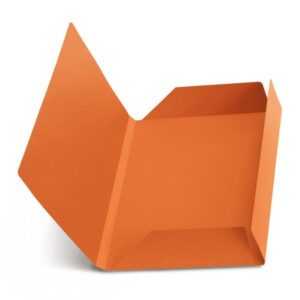 Cartelle 3 Lembi Manilla Colore Arancio - BLASETTI Conf. 50pz