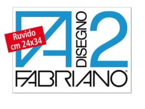 ALBUM DA DISEGNO FABRIANO F2 RUVIDO - 110GR 20FG CM 24X33