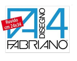 Album Da Disegno Fabriano F4 Ruvido - 200gr 20fg Cm 24x33