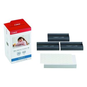 Canon KP-108IN Carta fotografica 108 fogli 10x15 cm e cartuccia colore per stampante Selphy, 3115B001AA