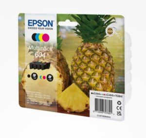 Cartucce Originali C13T10G64010 EPSON T604 Multipack BK-C-M-Y
