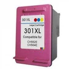 Cartuccia Comp. con HP 301XL COLOR Tripla Capacità New Chip Comp/Rig
