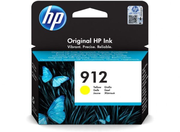 Cartuccia ORIGINALE 3YL79AE HP 912 Giallo