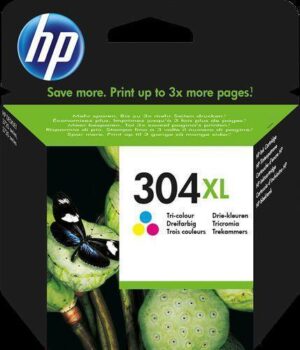 Cartuccia ORIGINALE N9K07AE HP 304 XL  COLOR