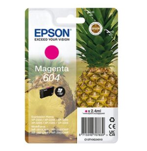 Cartuccia Originale C13T10G34010 EPSON T604 Magenta