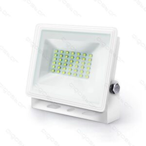 FARETTO PROIETTORE a LED Sottile da Esterno IP65 30W 6400K Fredda