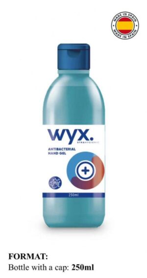 GEL IGIENIZZANTE Mani WYX - Alcol 79.8%  250ml