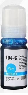Inchiostro compatibile per EPSON ECOTANK 104 CIANO