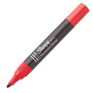 MARKER INDELEBILE M15 SHARPIE ROSSO CONF. 12 PZ