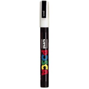 MARKER UNI POSCA PM-5 colore BIANCO - CONF. 6 PZ