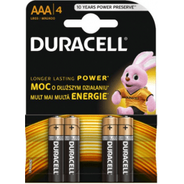 Batterie alkaline ministilo AAA Duracell LR03 MN2400