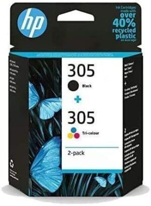 Multipack Cartucce ORIGINALI 6ZD17AE HP 305 BK + COLORE