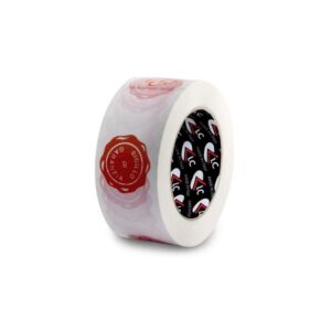 Nastro Adesivo 50mm x 66 mt. Bianco con scritta SIGILLO DI GARANZIA Conf. 6pz