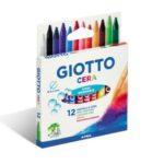 PASTELLI A CERA GIOTTO  - CONF. 12 PZ