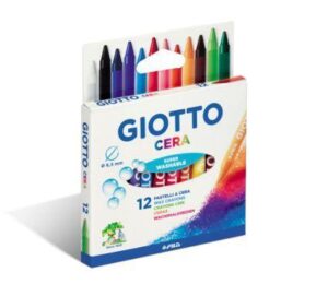 PASTELLI A CERA GIOTTO  - CONF. 12 PZ