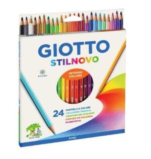 PASTELLI GIOTTO STILNOVO - CONF. 24 PZ
