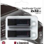 PEN DRIVE USB Flash 32GB Kingston DTX USB 3.2 - Conf da 2pz