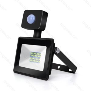 Proiettore a LED Con SENSORE di Movimento IP65 30W 6400K Nero