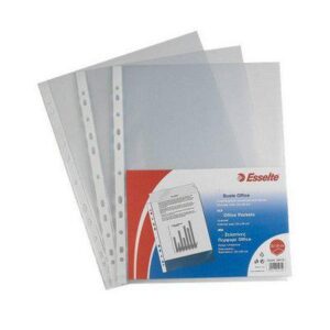 Buste perforate Esselte Standard 22X30 cm conf. 50 pz.