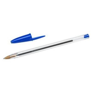Penna Bic Cristal a sfera medium classic blu 1 mm conf. 10 pz.