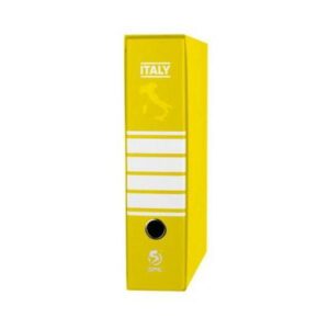 Registratore archivio Spil Italy giallo dorso 8 34x29x8 cm 1 pz.